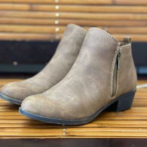 Bolero by Madden Girl Ankle Booties, Brown, Women's Size 6.5